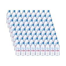 롯데칠성 에비앙 330ml×72개 마시는 고급생수 천연광천수 미네랄성분, 72개, 330ml