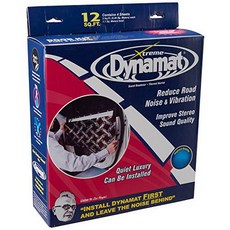 Dynamat 10435 12 X 36 X 0.067 두꺼운 자가접착 사운드 데드너 Xtreme 문
