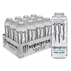 Monster Energy Mega Can Zero Ultra 몬스터에너지 제로 울트라 메가캔 에너지 드링크 710mL x 12캔