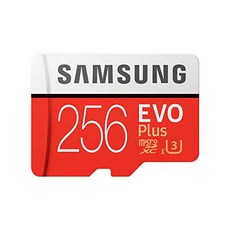 Samsung 256GB EVO Plus MicroSDXC w/Ad, 상세내용참조