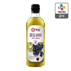 백설 포도씨유, 900ml, 1개