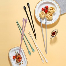 피유코 실리콘 롱 요리젓가락(5color), 민트, 1개