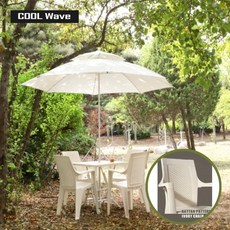 쿨웨이브 야외 쉼터 편의점 포장마차 카페 정원 테라스 파라솔 테이블 의자 받침대 풀세트, 02.일반파라솔(특대)블루