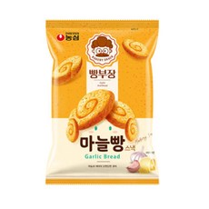 농심 빵부장 마늘빵, 55g, 2개
