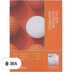 메디힐 유브이 컷 아웃도어 트리플 프로텍션 선 패치 3종 x 4p 세트, 20g, 3개