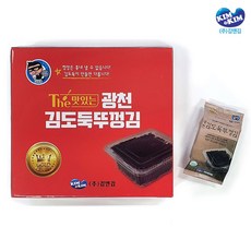 광천 김도둑 뚜껑김 (선물용) 15g x 10봉지 한박스, 솜솜마켓 1