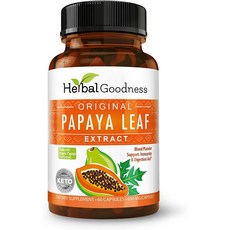 Herbal Goodness 파파야 잎 추출물, 60정, 1개