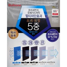 불스원 프리미엄 5중 에어컨 필터 히터필터 공기청정 항균 활성탄 필터 차량용 에어컨필터, 67번, 1개, 불스원 프리미엄 5중 필터