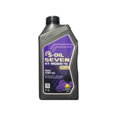 S-Oil Seven 4T Rider #9 MA2 10W40 1L, 1개
