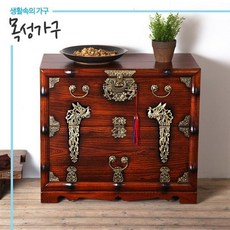 목성고가구 실용적인수납공간 고급봉황장식오동나무반닫이 대, 상세설명 참조