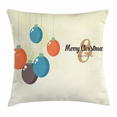 EOM Vintage Modern Throw Pillow Cushion Cov [28" X 28"- Pale Cream] - E034907CM57LX80, 28" X 28"- Pale Cream