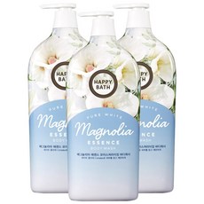 해피바스 매그놀리아 에센스 바디워시 900g X 3개