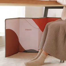 사무실 파티션 발난로 발히터 무릎난로 접이식 히팅패드, 썬다운캣