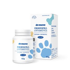 닥터뮨 키토바이오틱스60g 강아지고양이 유산균 면역, 1개