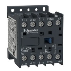 TeSys K 접촉기-3P-AC-3 = 440 V 6 A-1 LC1K0610M7 LC7K0610M7 AUX 없음. 230 V AC 코일 220, 1개