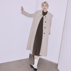 [백화점 출고] 플랫카라 울 캐시미어 코트 (SHHRY2607)