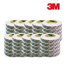 3M 스폰지 양면테이프 흰색 20 mm x 10 m, 50개