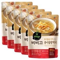 비비고 콩나물황태국, 500g, 5개