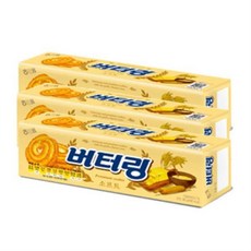 버터링 소프트 과자쿠키, 86g, 3개