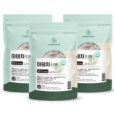 아르헨티나산 마테차 삼각티백, 60g, 1개, 50개입