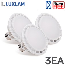 룩스램 LED PAR30 15W LAM 확산형 3color 세트, 주백색, 3개