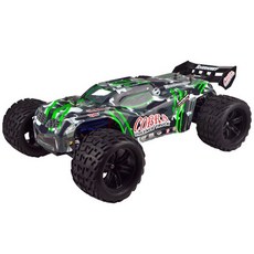 212795 / VRX 경주 RH818 2.4G 4WD 고속 RC 몬스터 트렁크-RTR 60A ESC 3650 브러시리스 모터 FS 송신기, Green