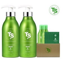 TS 뉴프리미엄 TS 샴푸 500g x 2p + 100g x 2p + 6g x 5p, 5세트