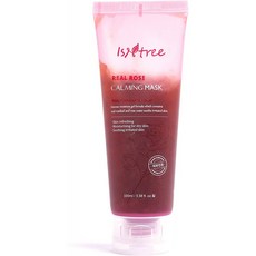 이츠 트리 리얼 로즈 카밍 마스크 100ml / 3.38 fl. 온스 | 60 % 다마스 쿠 로즈 워터 아미노산 복합체, 1, 1