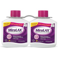 MiraLAX Powder Laxative 68 Doses, 34정, 2개