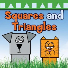 (영문도서) Squares and Triangles Library Binding, Rourke Educational Media, English, 9781634300520
