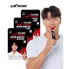 EXTREME 익스트림 트리플 아르기닌 6200mg 15포 3박스 총 45포 (45일분)