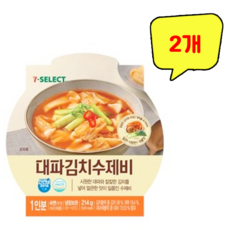 대파김치수제비, 2개, 214g