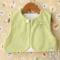 [천삼백케이] [홈질] (DIY KIT)그린 타올조끼, 단품
