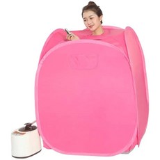 휴대용 스팀 홈 사우나 업그레이드 2L 스티머 경량 텐트 1 인용 전 스파, 4) red