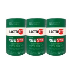 종근당건강 락토핏 당케어 60p, 2g, 180개