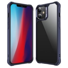  esr강화유리 아이폰 갤럭시 강화유리 esr for iphone 11 case clear back cover for iphone 12 pro max 11 pro max se 8, 아이폰 12프로 맥스용, 협력사, 푸른, 1개 