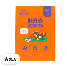 아임베키 고양이 습식간식 베키츄 10g x 30p, 9개