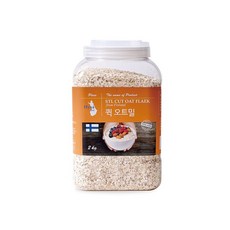 [이잡곡이다] 핀란드산 부드러운 퀵 오트밀 2kg, 1개