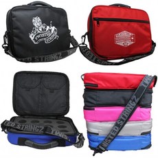 Twist Stringz Deluxe Yo-Yo Bag - YoYo Care 케이스 - 12 Yo-Yo- Triple Stitch 어깨끈 - 이중 그래픽(검은색):, 단일옵션