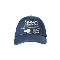 AEAE Web Logo Denim 5Pannel Cap - MID BLUE
