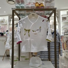 에뜨와 에뜨와 알프 배내저고리 07J517082 (P001540470), WH(흰색) 65