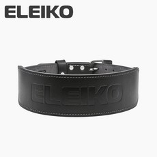 ELEIKO 엘리코 리프팅 레더 벨트 블랙 웨이트