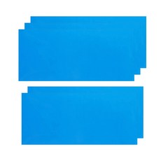 JC 카약 풍선 보트에 대한 방수 PVC 수리 패치, 직사각형 5pcs