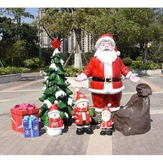 크리스마스 장식품 산타 눈사람 루돌프 성탄절 장식소품, A, 1개