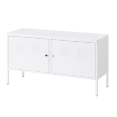 이케아 IKEA PS 철제 수납장 캐비닛, 화이트_902.514.52