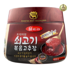 움트리 프리미엄 쇠고기볶음 고추장, 11개, 450g