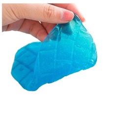 청소용 매직 젤 키보드 차량 에어컨 틈새 슬라임 클리너, 70g (색상 랜덤)