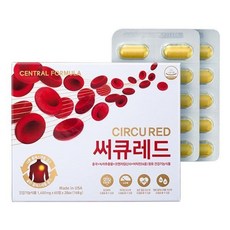 센트럴팜 센트럴포뮬러 써큐레드 콜레스테롤 개선 혈압개선 2개월분, 단품/단품