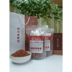 백작수수쌀 1kg 광명시 농산물, 선물세트, 1개