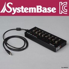 FLEX해버렸지 뭐야~ 시스템베이스 8포트 USB 시리얼통신 어댑터 RS422 RS485 컨버터, 상세페이지 참조